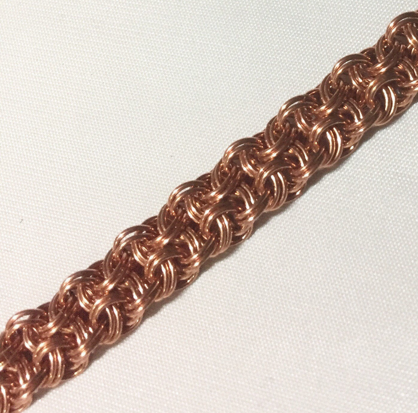 Chainmaille copper Kinged Vipera Berus bracelet