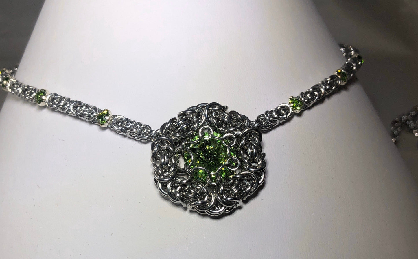 Swarovski Byzantine pendant / necklace