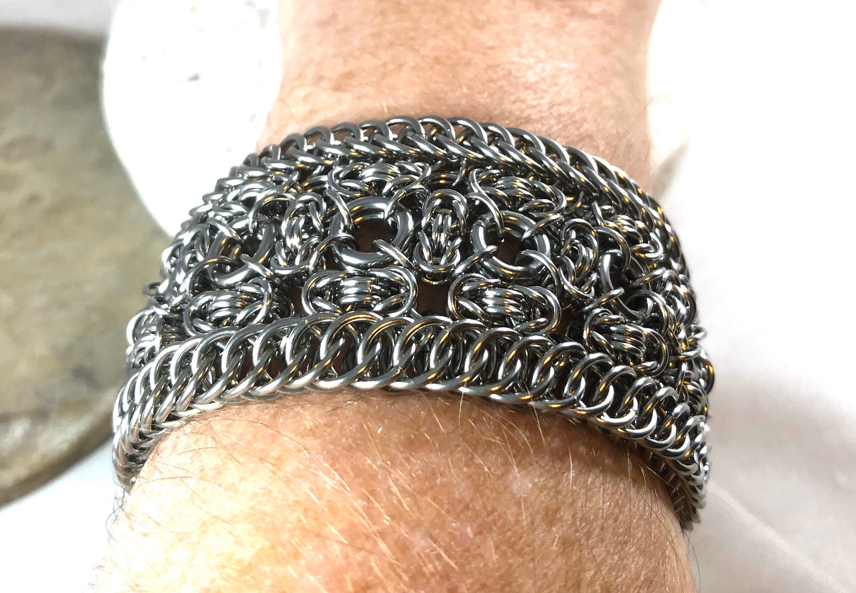 Chainmaille Piston high quality Style Bracelet (clearance section)